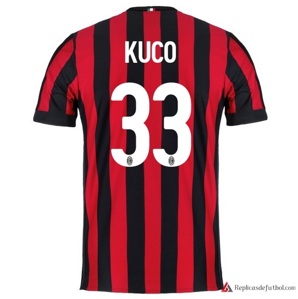 Camiseta Milan Primera equipación Kuco 2017-2018